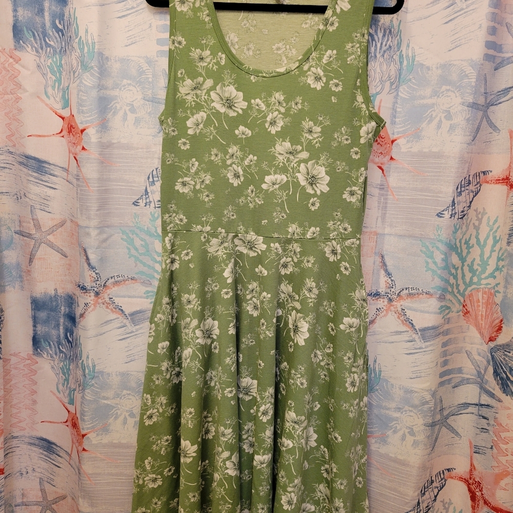 Lularoe L sleeveless tank dress